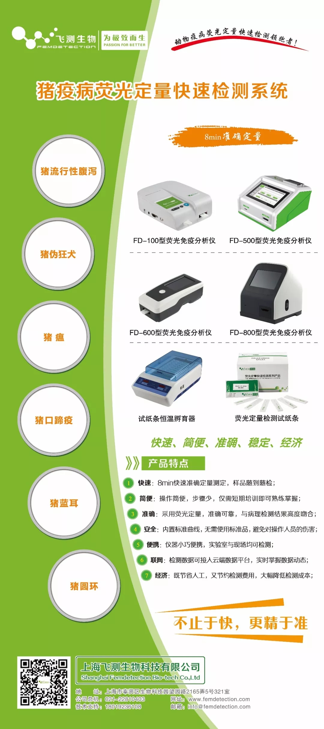 豬疫病熒光定量快速檢測系統