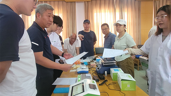 中儲糧北京分公司小麥質(zhì)量檢驗技術(shù)培訓